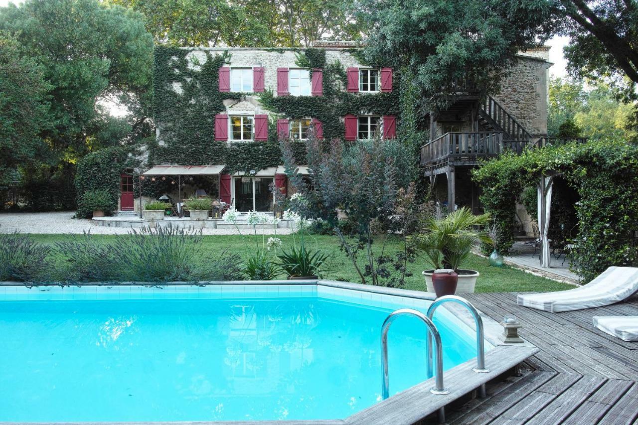Le Moulin De Picaud Bed and Breakfast Grans Exteriör bild